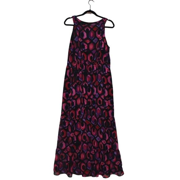 NY Collection Purple Sleeveless Maxi Dress Xlarge - Picture 2 of 4